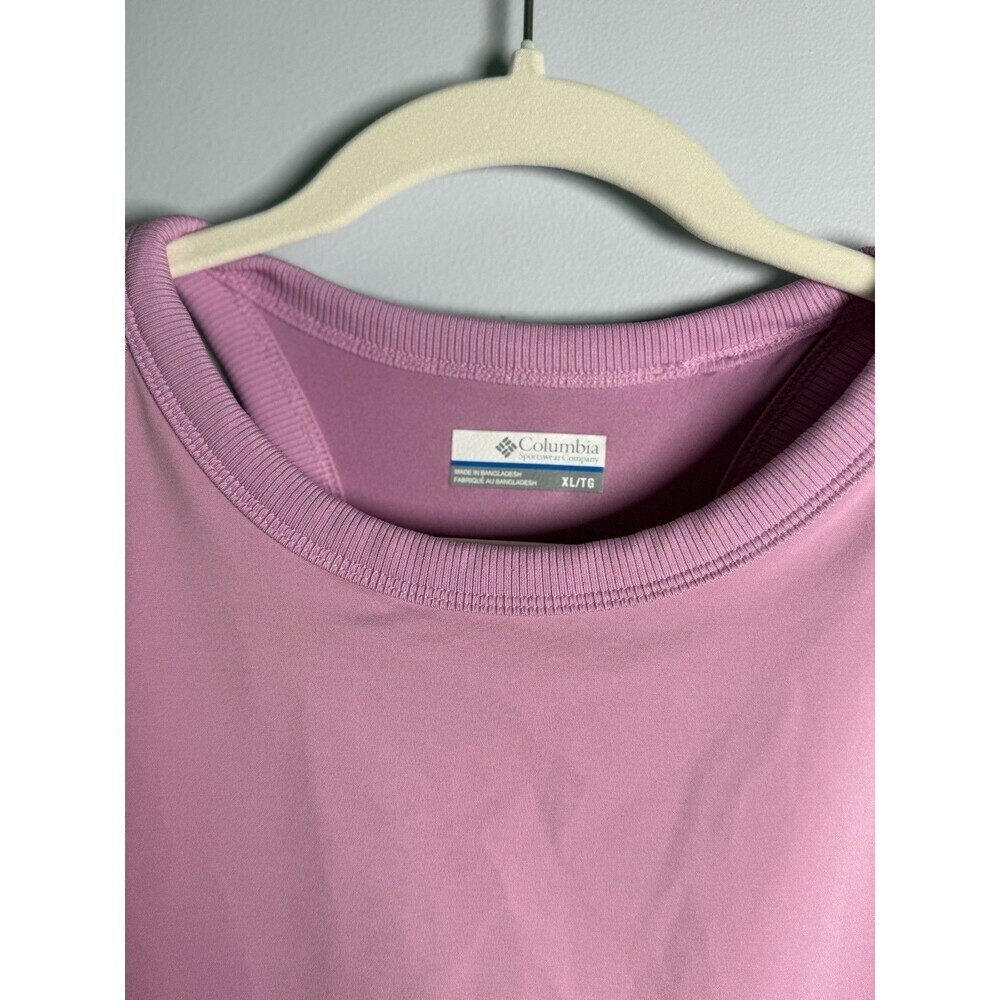 Columbia Women's Boundless Trek Technical Support Tank Top Pink XLarge Bra - Picture 2 of 12